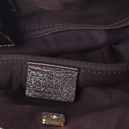 Gucci Monogram Medium Abbey Convertible Tote Dark Brown 7 of 10