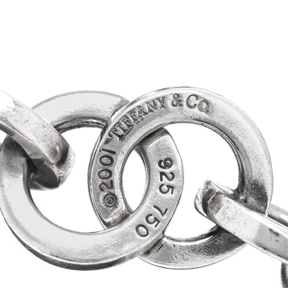 Tiffany Sterling Silver 18K Yellow Gold Circle Link Bracelet 3 of 3