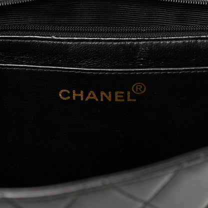 Chanel Lambskin Quilted Jumbo Single Flap Black 5 of 19