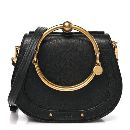 Chloe Calfskin Small Nile Bracelet Bag Black 1 of 8