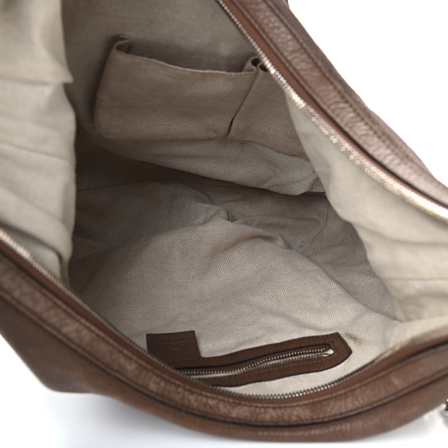 Cellarius Calfskin Medium Soho Chain Hobo Acero