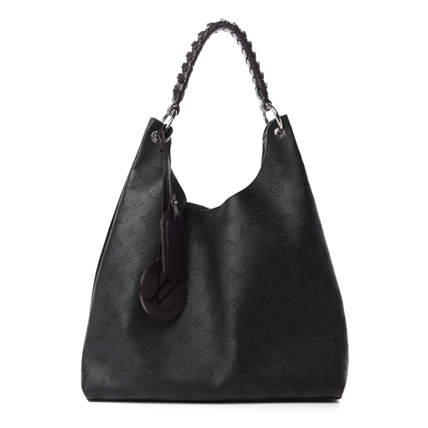 Louis Vuitton Mahina Carmel Hobo Black 1 of 10