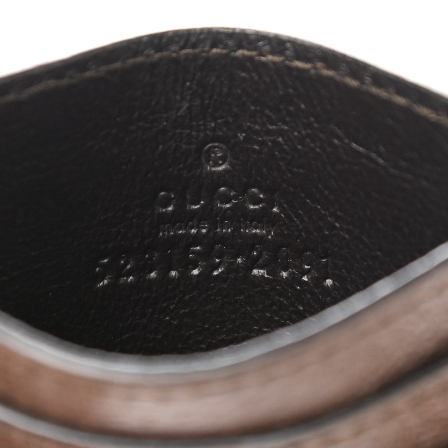 Gucci GG Supreme Monogram Ophidia Card Holder Brown 6 of 6