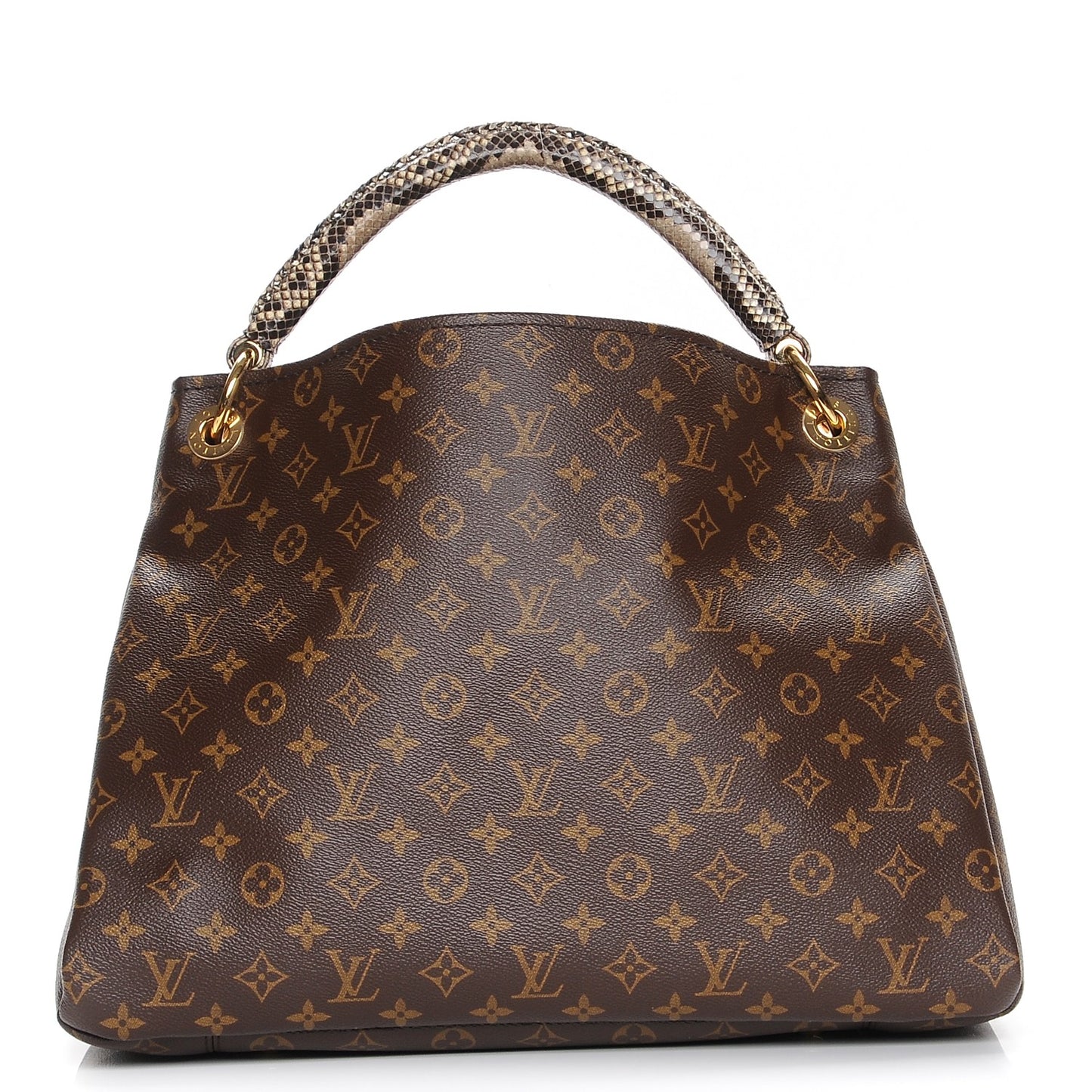 Snakeskin Monogram Artsy MM