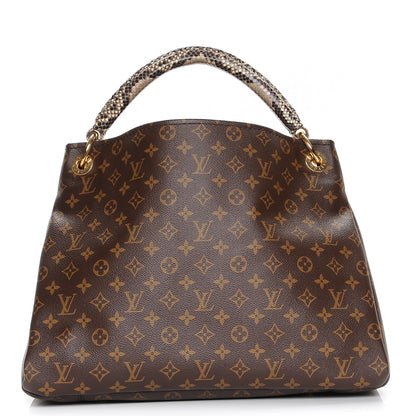 Louis Vuitton Snakeskin Monogram Artsy MM 1 of 8