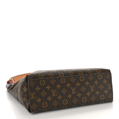 Louis Vuitton Monogram Tuileries Hobo Black 4 of 10