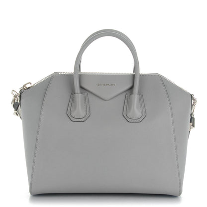 Givenchy Sugar Goatskin Medium Antigona Pearl Grey 1 of 9