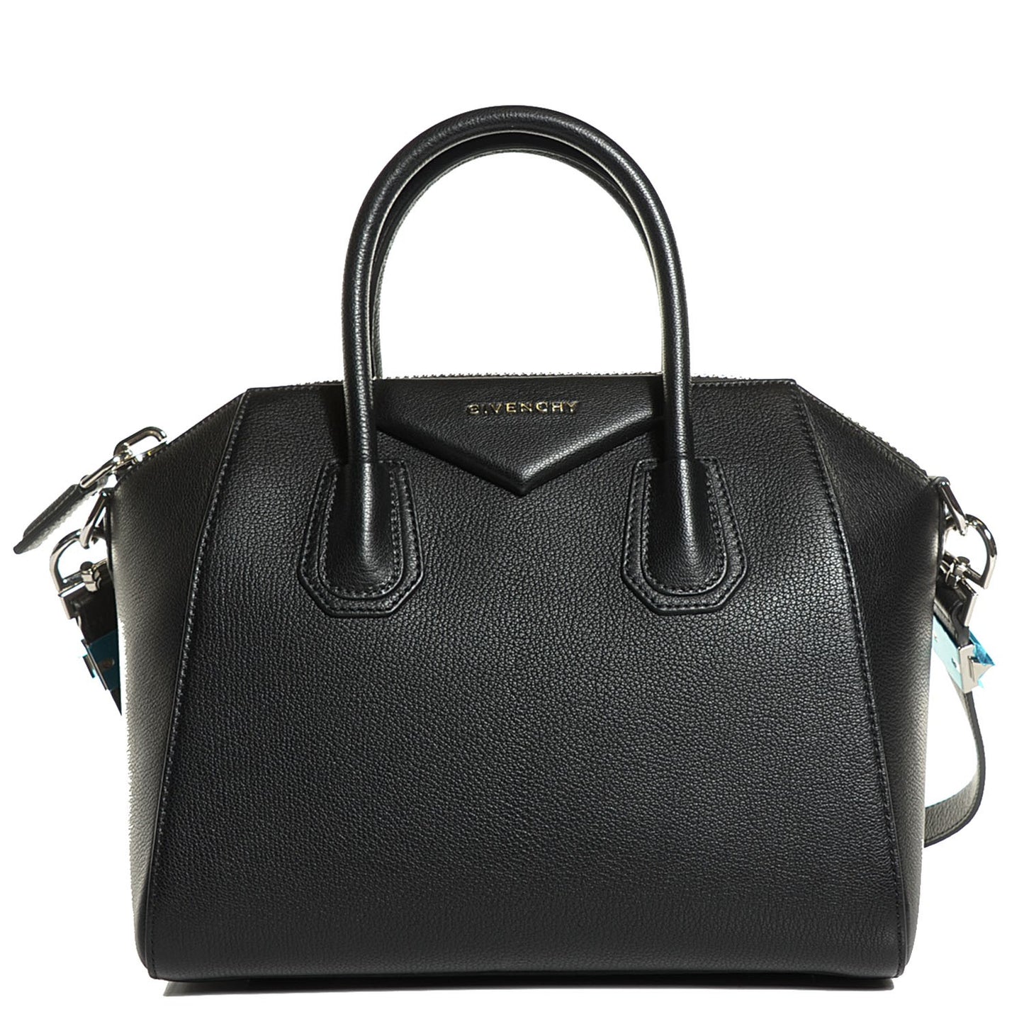 Sugar Goatskin Small Antigona Black