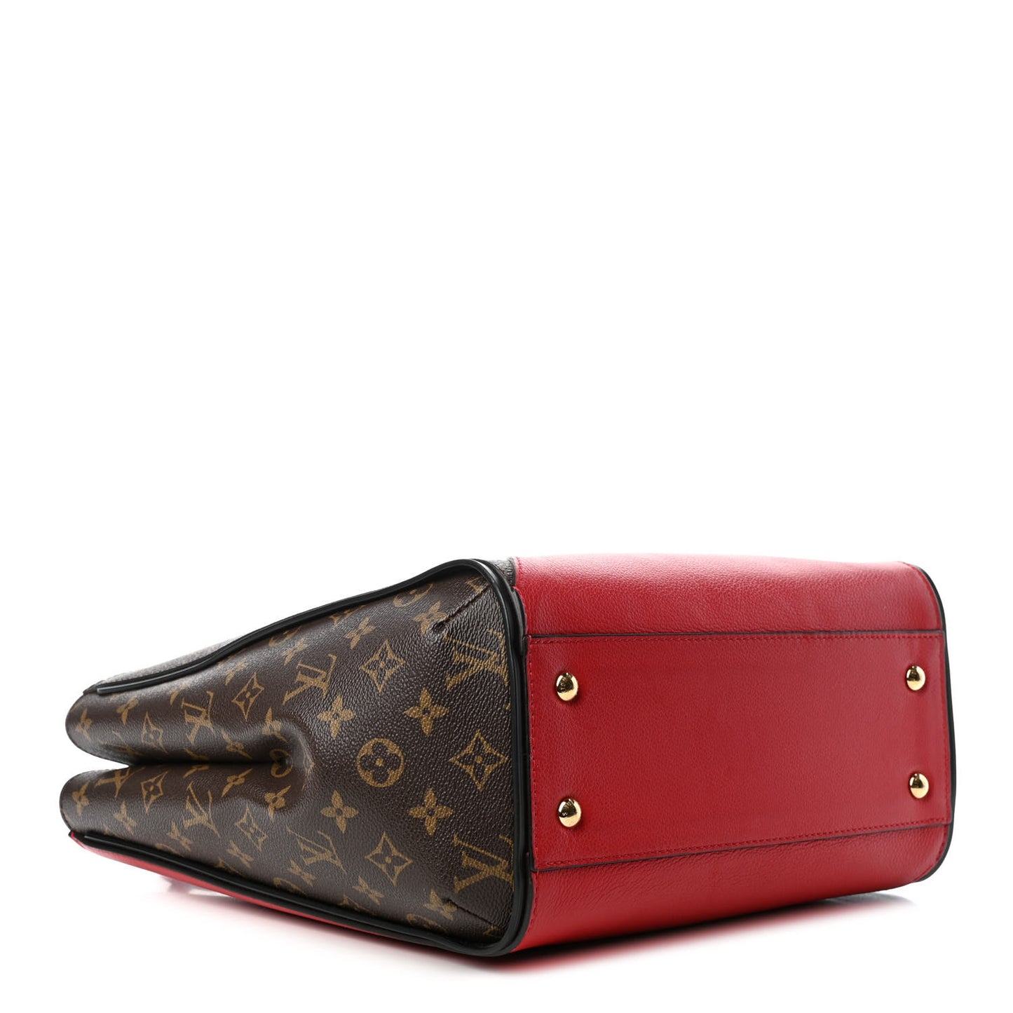 Calfskin Monogram Kimono Tote Cherry