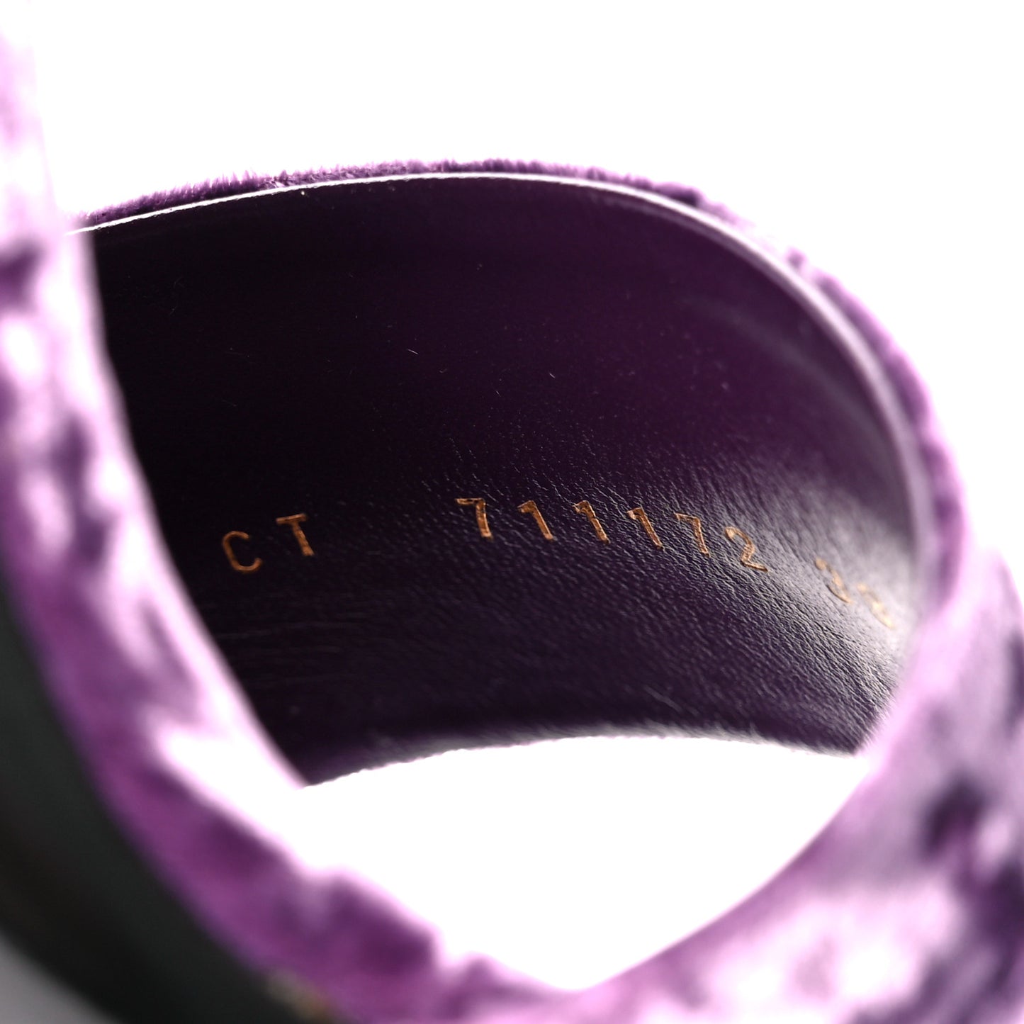 Velvet Baliqua 105 Mule Sandals 39 Malva