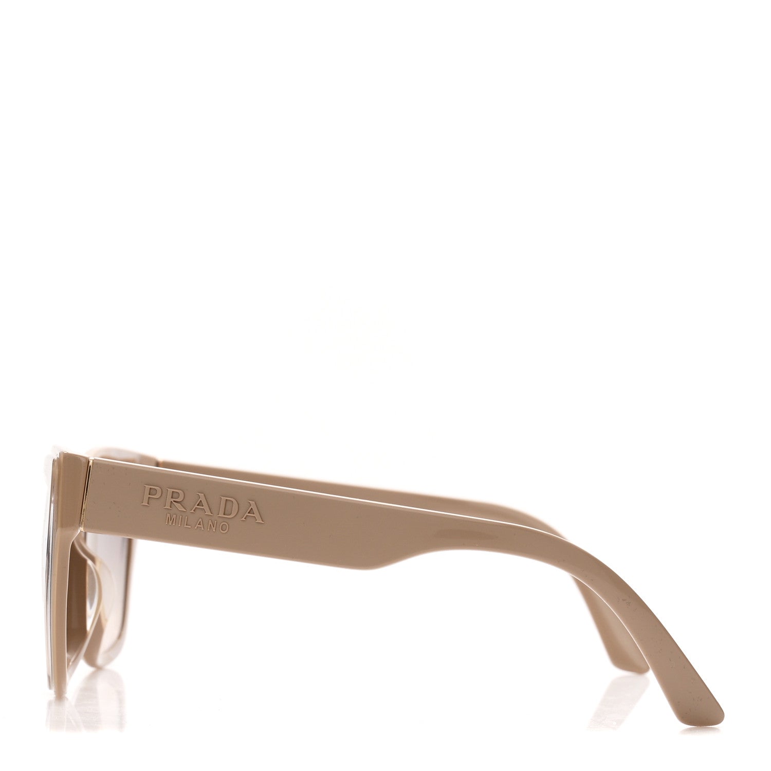 Prada Acetate Cat Eye Sunglasses SPR 23X Beige 3 of 8