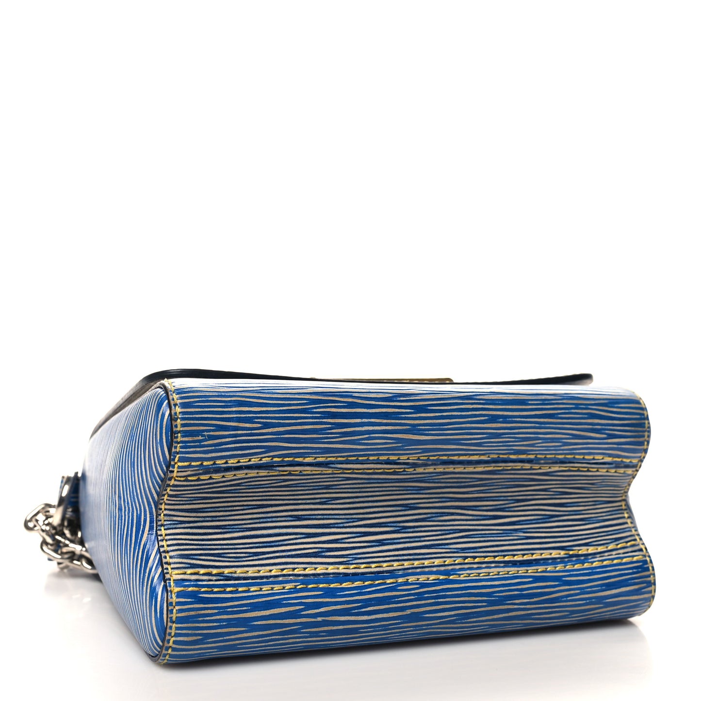 Epi Twist Shoulder Bag PM Denim Light