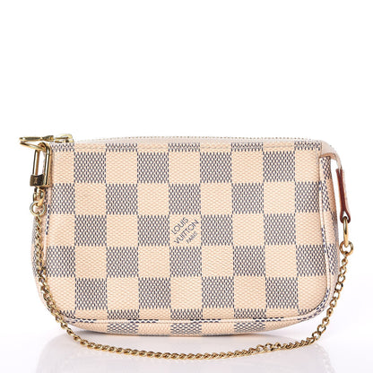 Louis Vuitton Damier Azur Mini Pochette Accessories 1 of 7