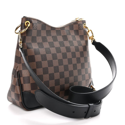 Louis Vuitton Damier Ebene Odeon PM Black 3 of 9