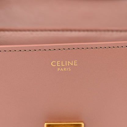 Celine Box Calfskin Teen Classic Box Flap Bag Antique Rose 6 of 11