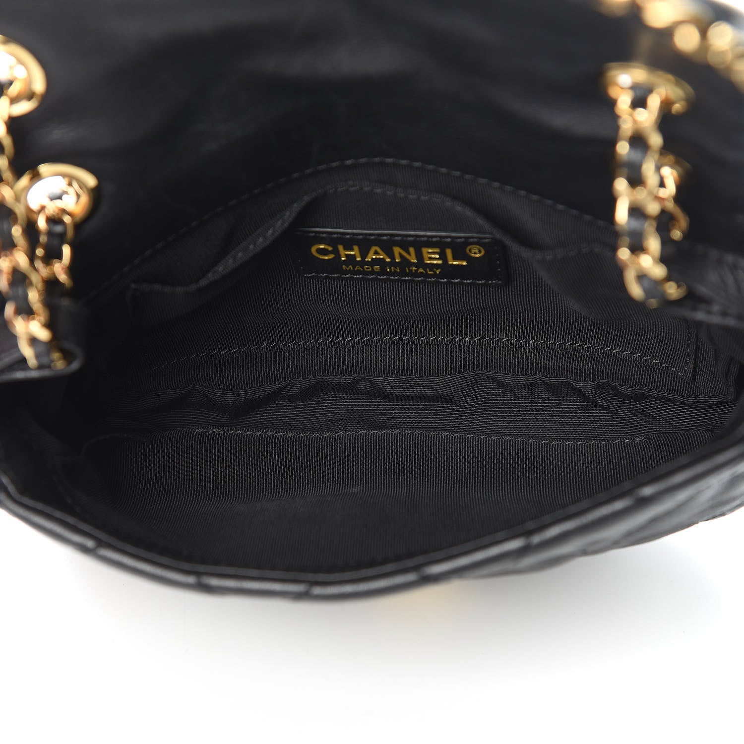 Chanel Calfskin Mini Chain Me Flap Black 5 of 12