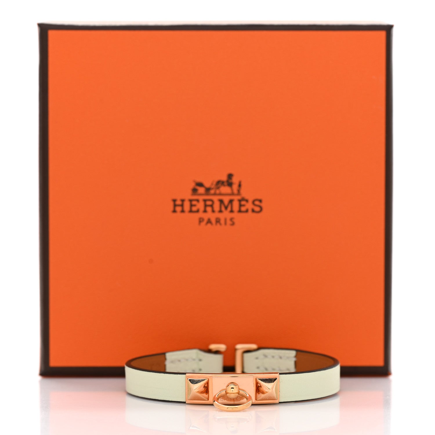 Hermes Mini Rivale Bracelet Vert Fizz 6 of 6