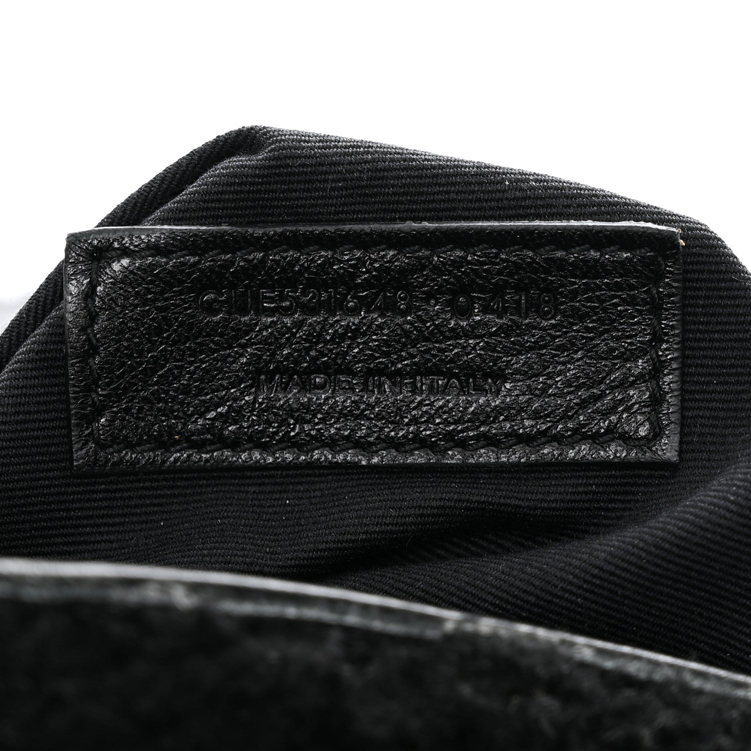 Saint Laurent Shearling Toy Loulou Shoulder Bag Black 8 of 11