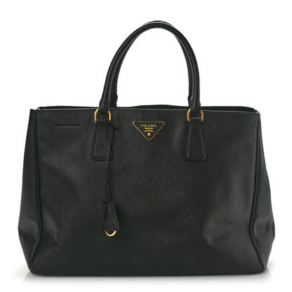 Prada Saffiano Lux Large Tote Black 1 of 9
