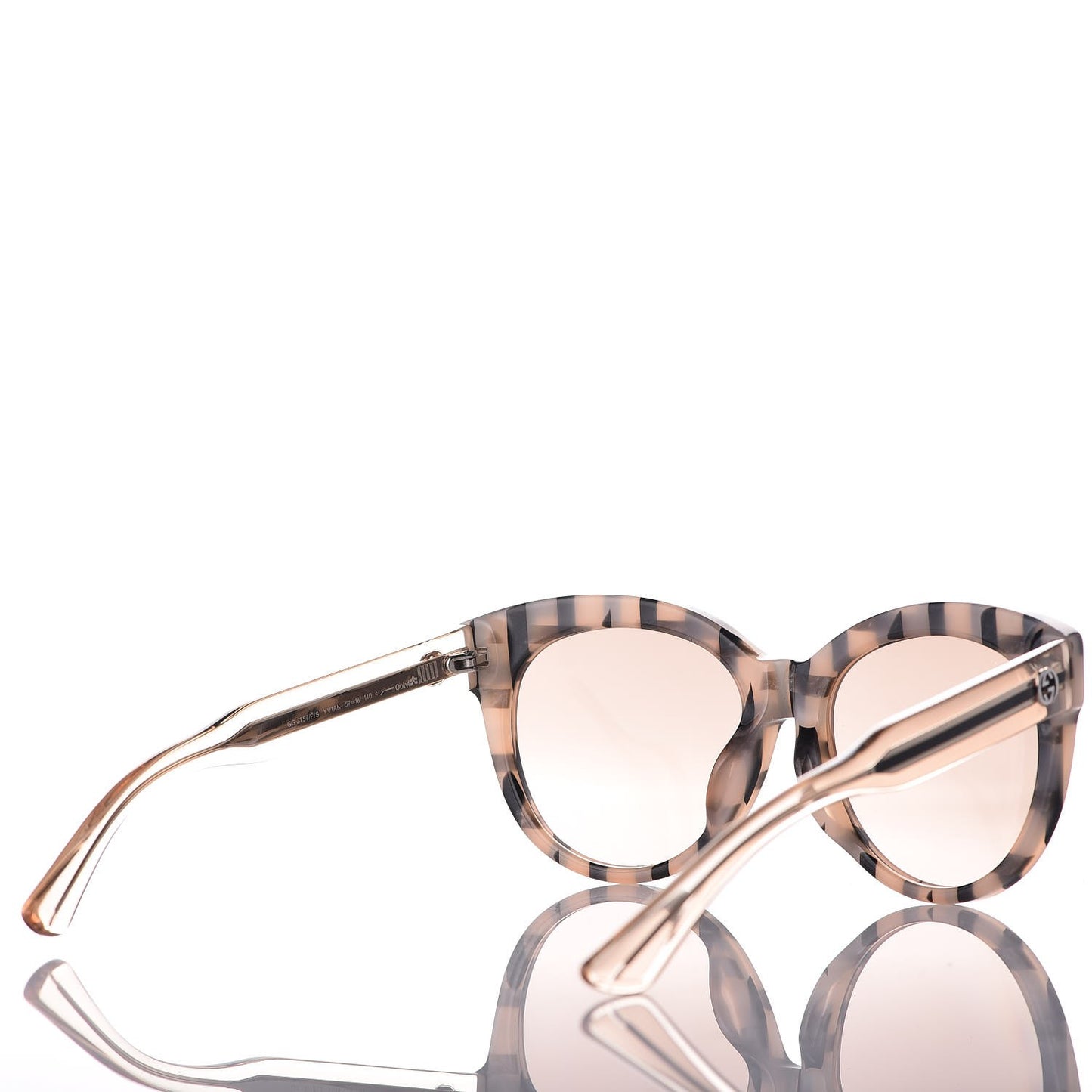 Cat Eye GG3757/F/S Sunglasses Black Pink