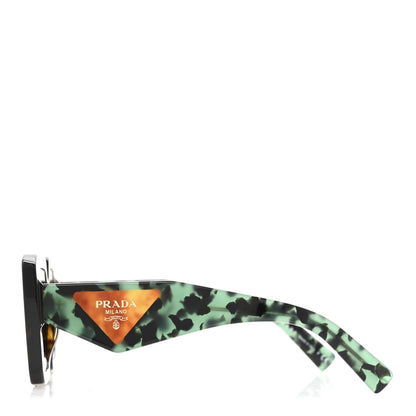 Prada Acetate Symbole Sunglasses SPR 23Y Red Tortoise 3 of 9