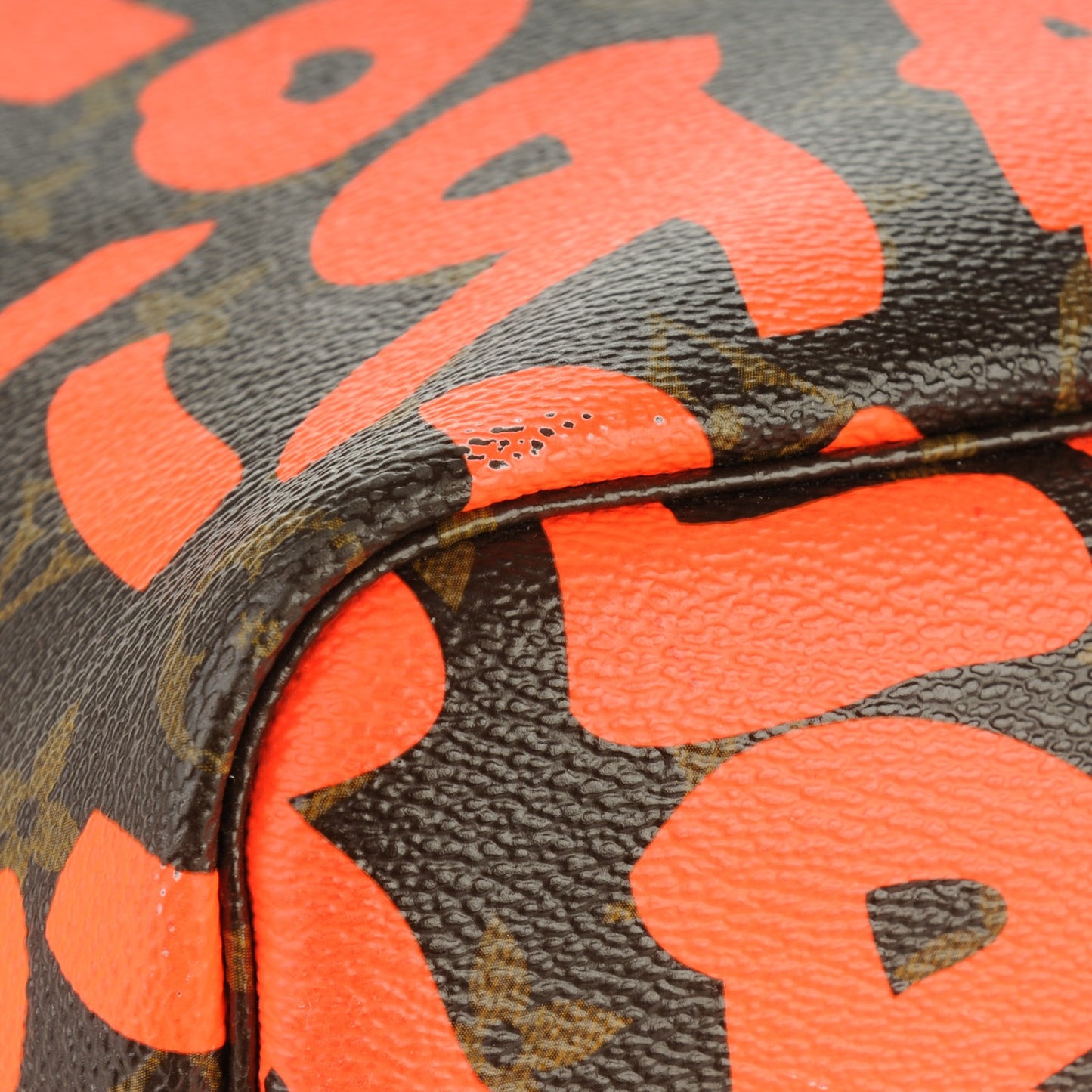Monogram Graffiti Neverfull GM Orange