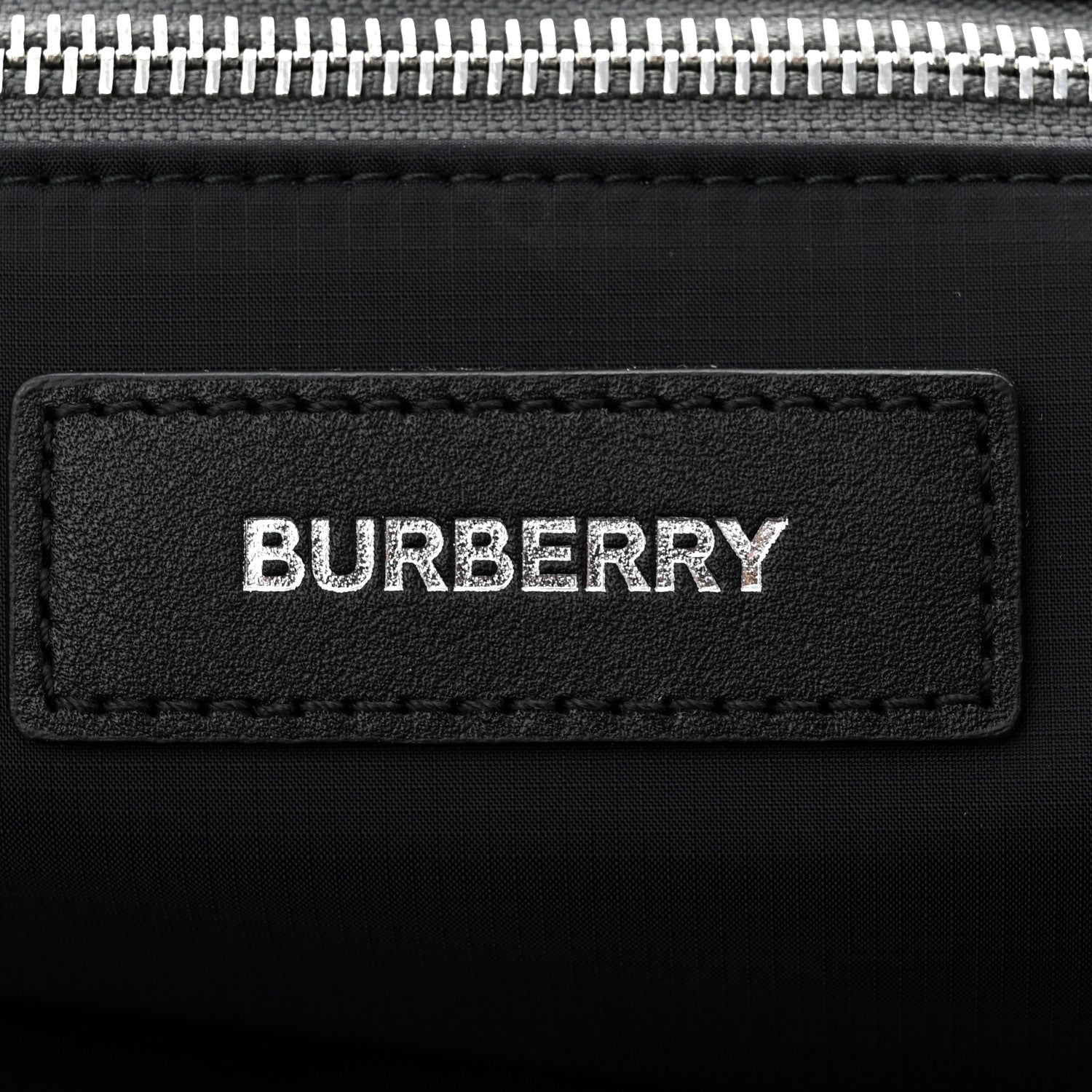 Burberry Nylon Logo Trench Tote Bag Grey 10 of 19