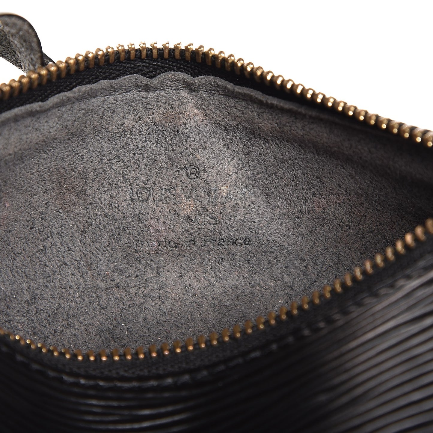 Epi Pochette Soufflott Black