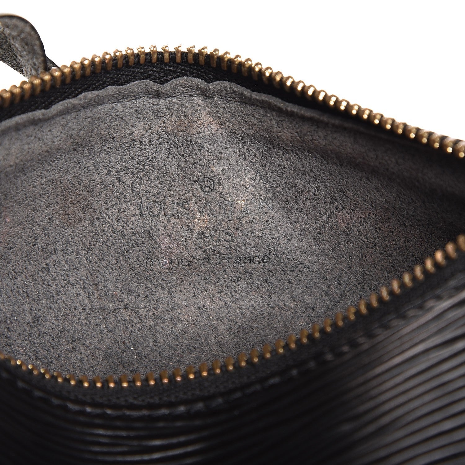 Louis Vuitton Epi Pochette Soufflott Black 6 of 7