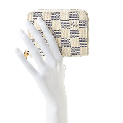 Louis Vuitton Damier Azur Zippy Coin Purse 2 of 7