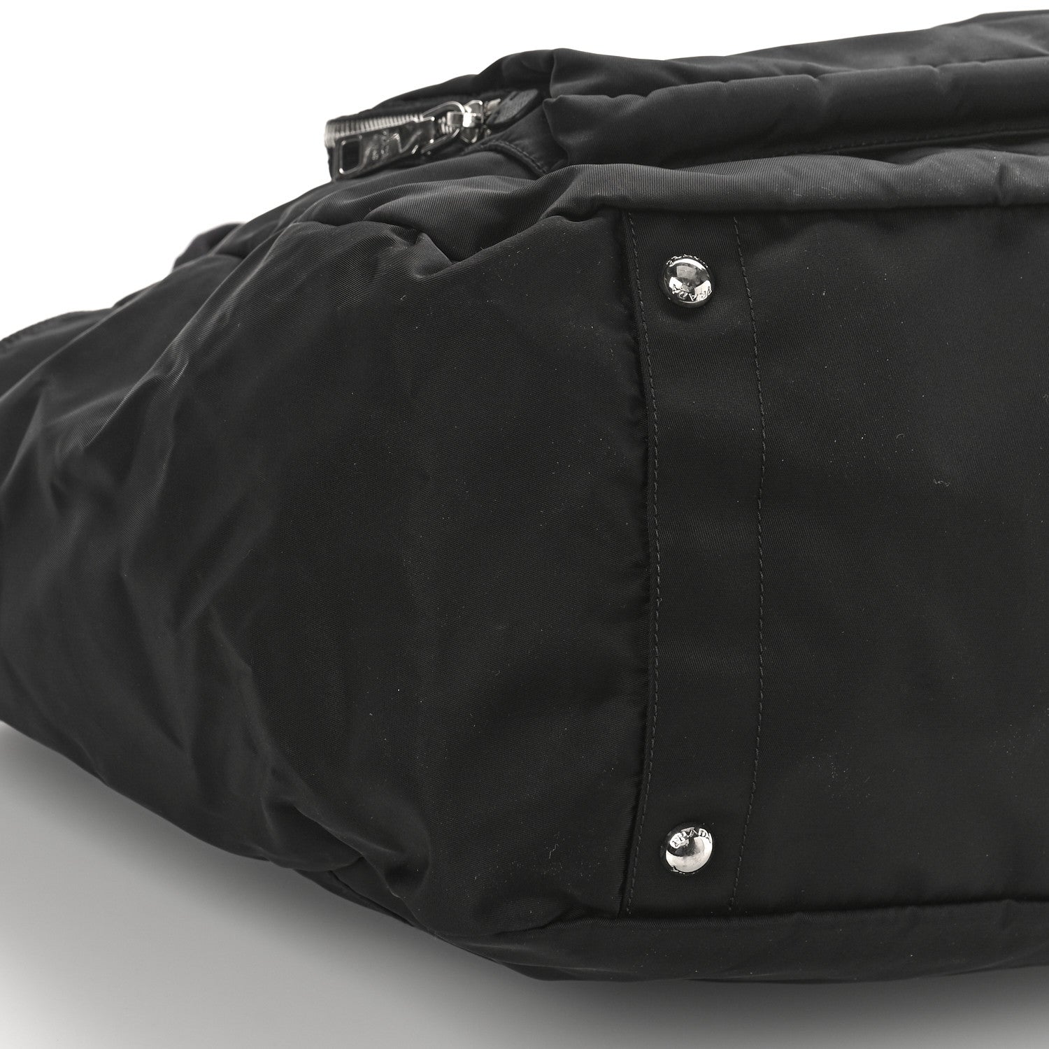 Prada Tessuto Nylon Vela Diaper Bag Black 7 of 8