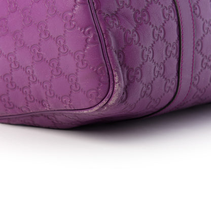 Gucci Guccissima Medium Joy Boston Purple 10 of 15
