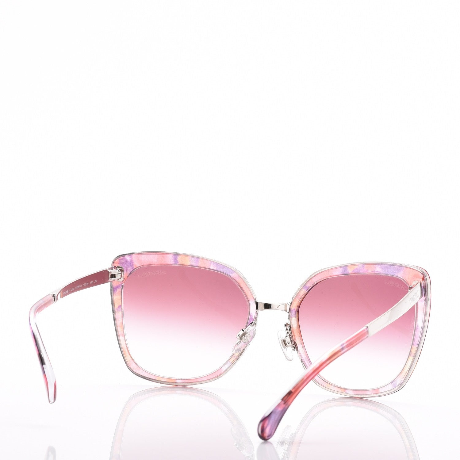 Chanel Square Fall Polarized Sunglasses 4209 Pink 4 of 8