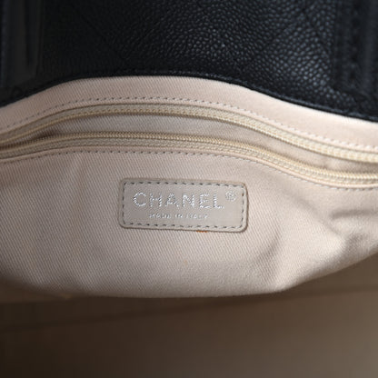 Chanel Grained Calfskin CC Pocket Tote Black 8 of 10
