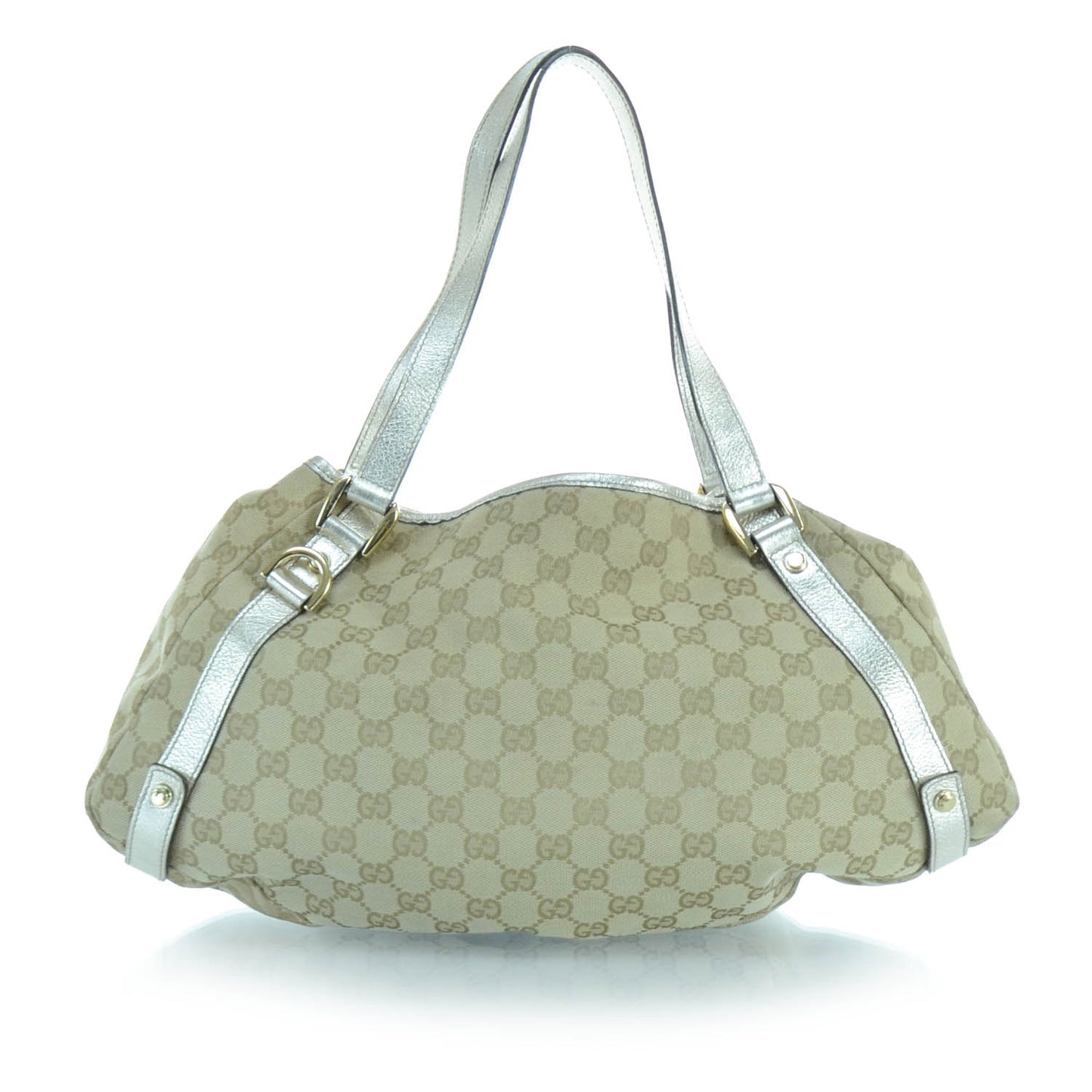 Monogram Medium Abbey Shoulder Bag Metallic