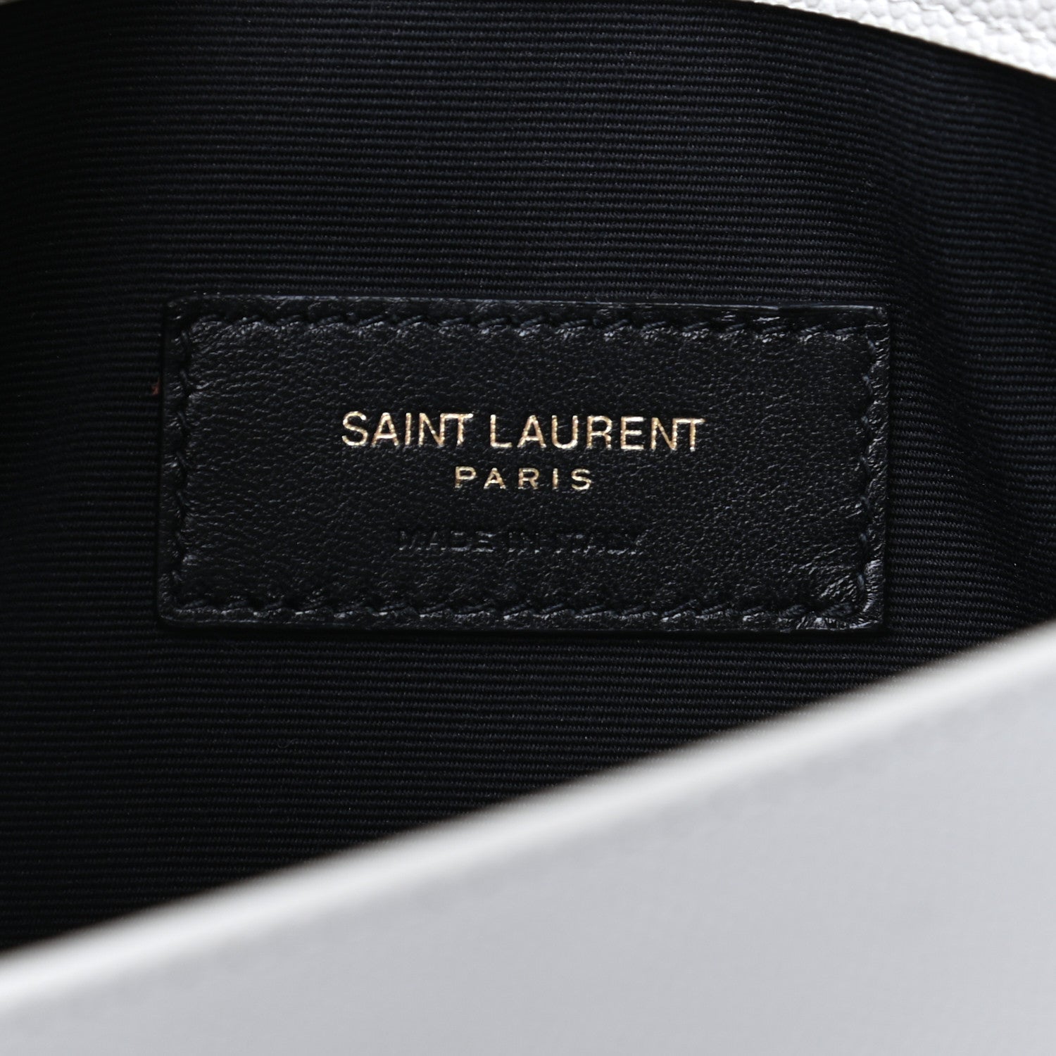 Saint Laurent Grain De Poudre Uptown Pouch Crema Soft 6 of 6