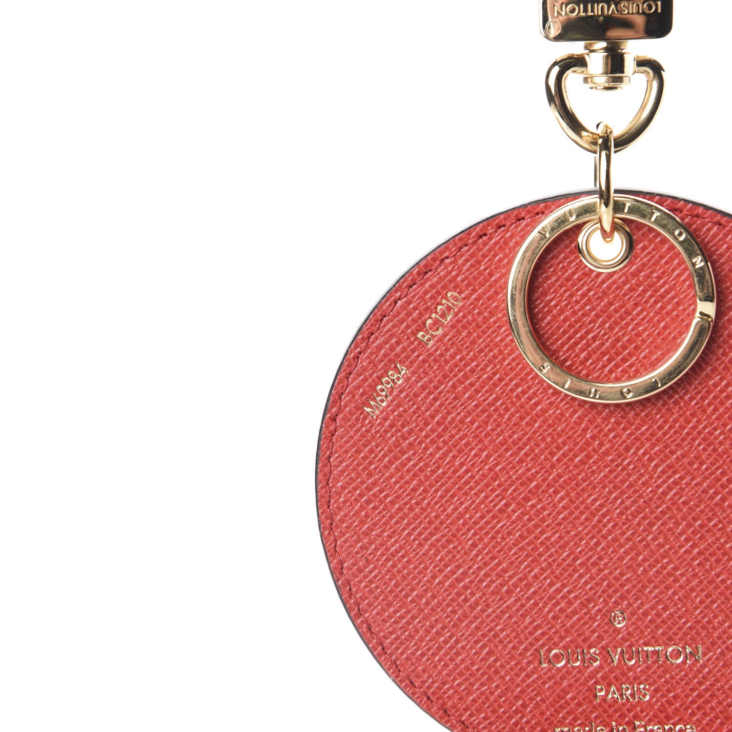 Louis Vuitton Monogram 2020 Christmas Animation Bumper Cars Bag Charm Key Ring Coquelicot 5 of 6