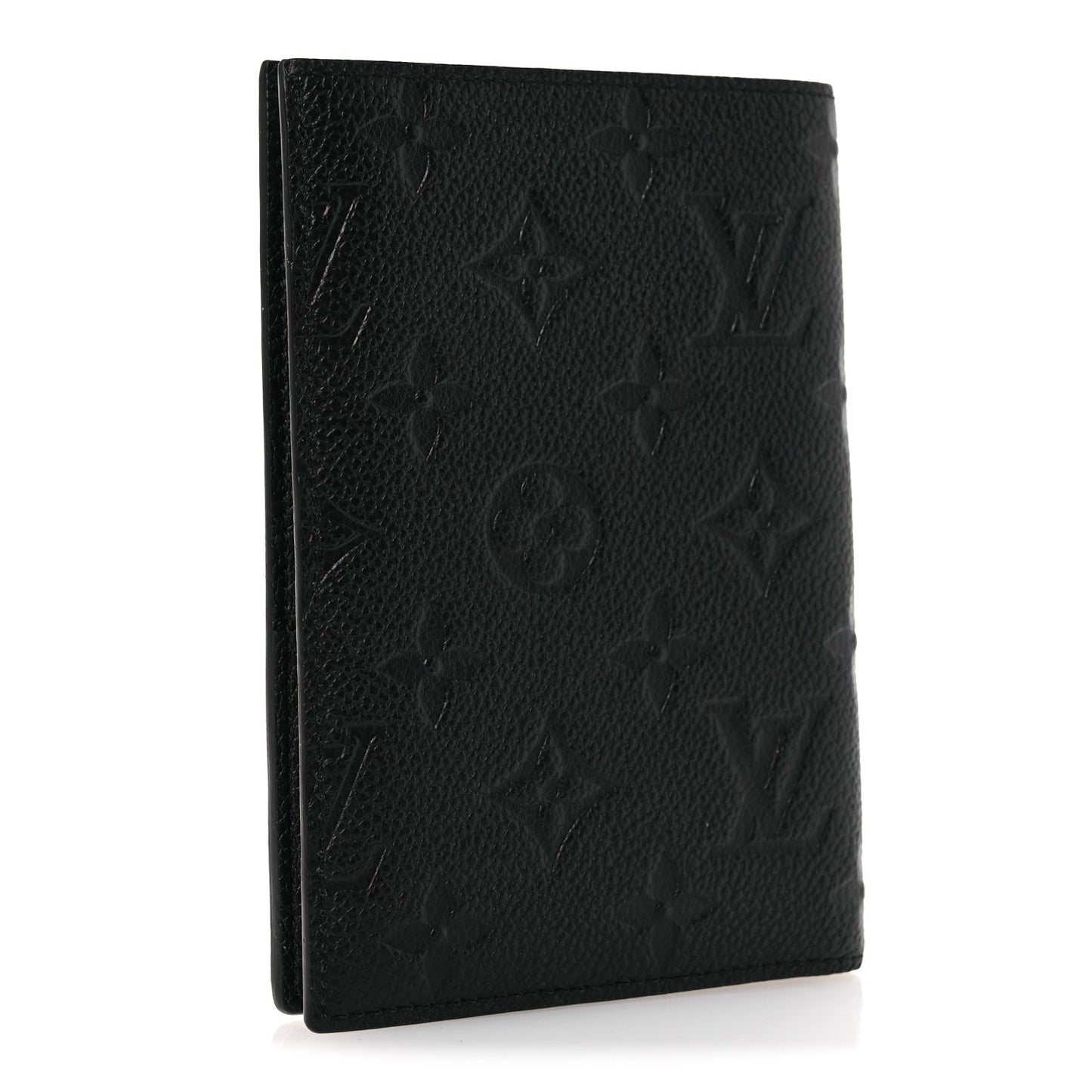Empreinte Monogram Passport Cover Black