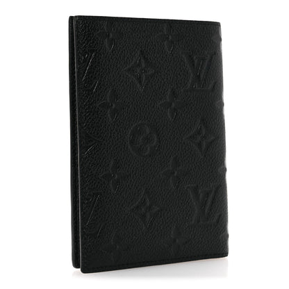 Louis Vuitton Empreinte Monogram Passport Cover Black 3 of 6