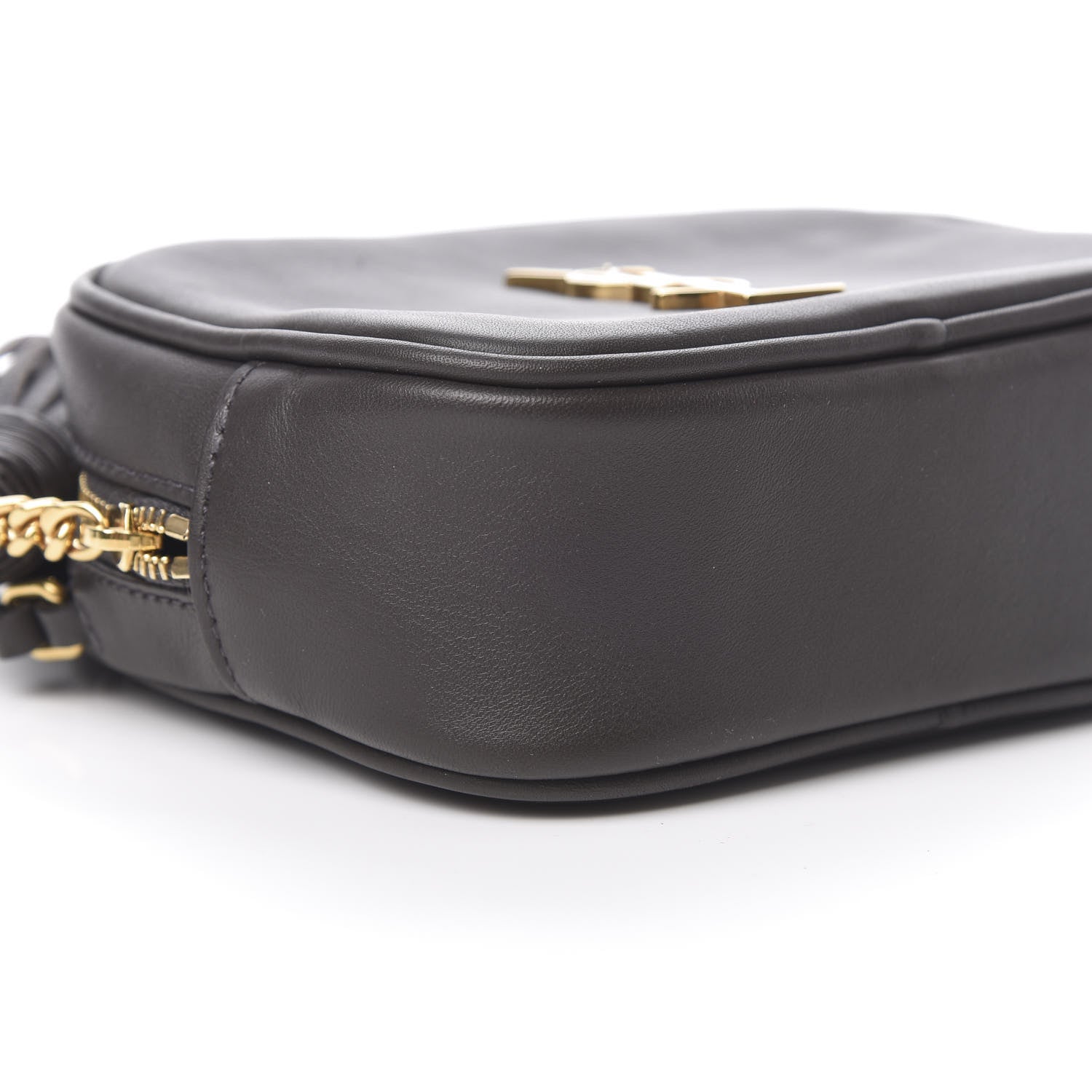 Saint Laurent Nappa Monogram Blogger Bag New Vert Fonce 9 of 11