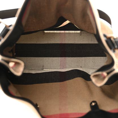 Burberry Canvas Mega Check Medium Maidstone Black 6 of 14
