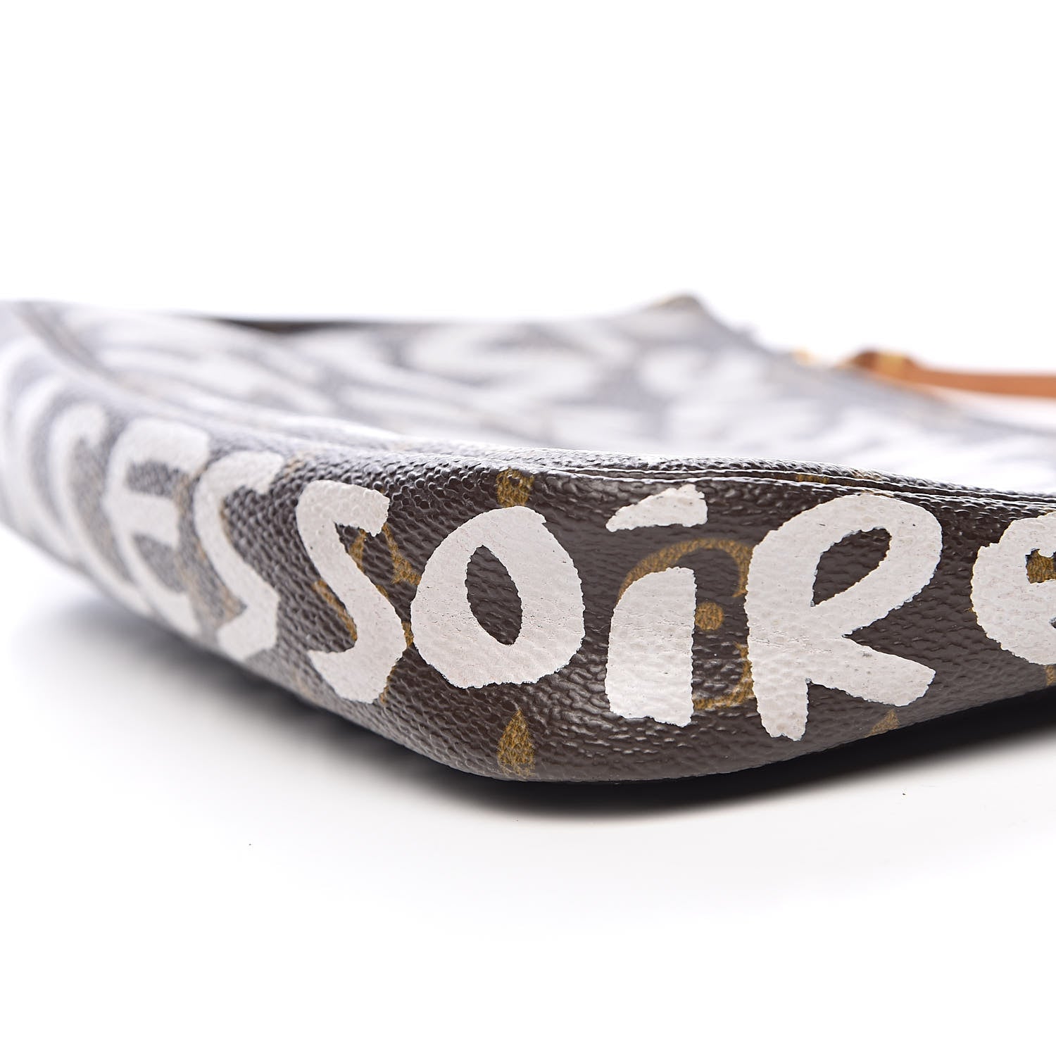 Louis Vuitton Monogram Graffiti Pochette Accessories Silver 10 of 11