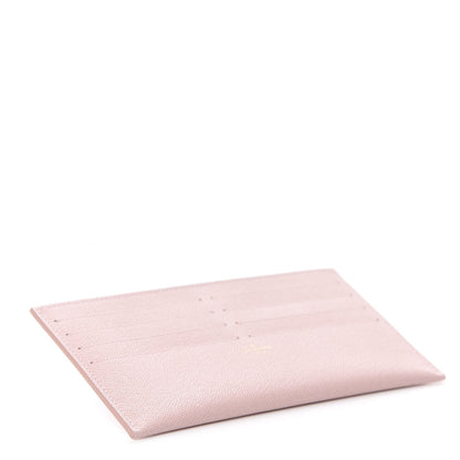 Louis Vuitton Calfskin Felicie Card Holder Insert Rose Ballerine 3 of 5