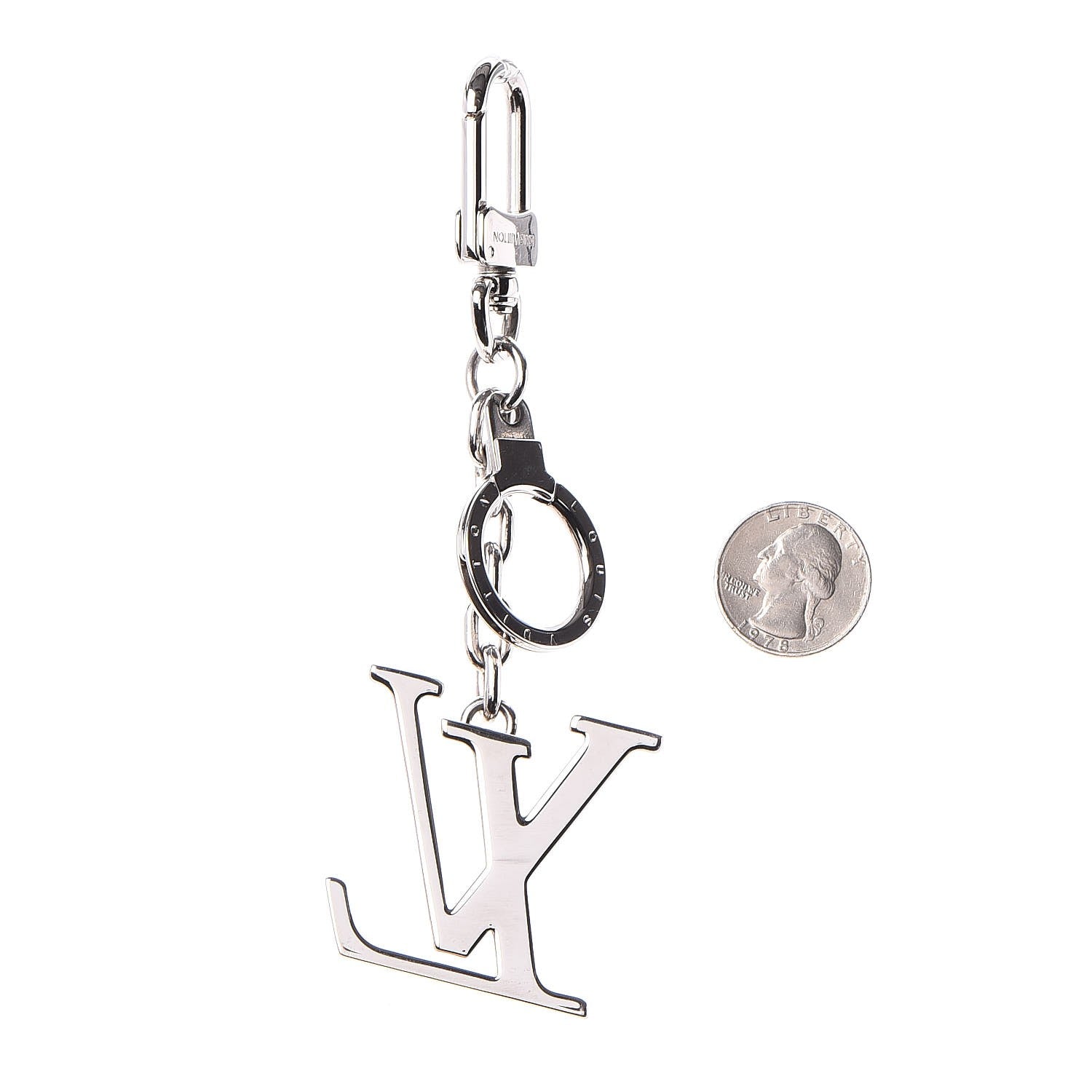 Louis Vuitton LV Initials Key Holder Silver 2 of 6