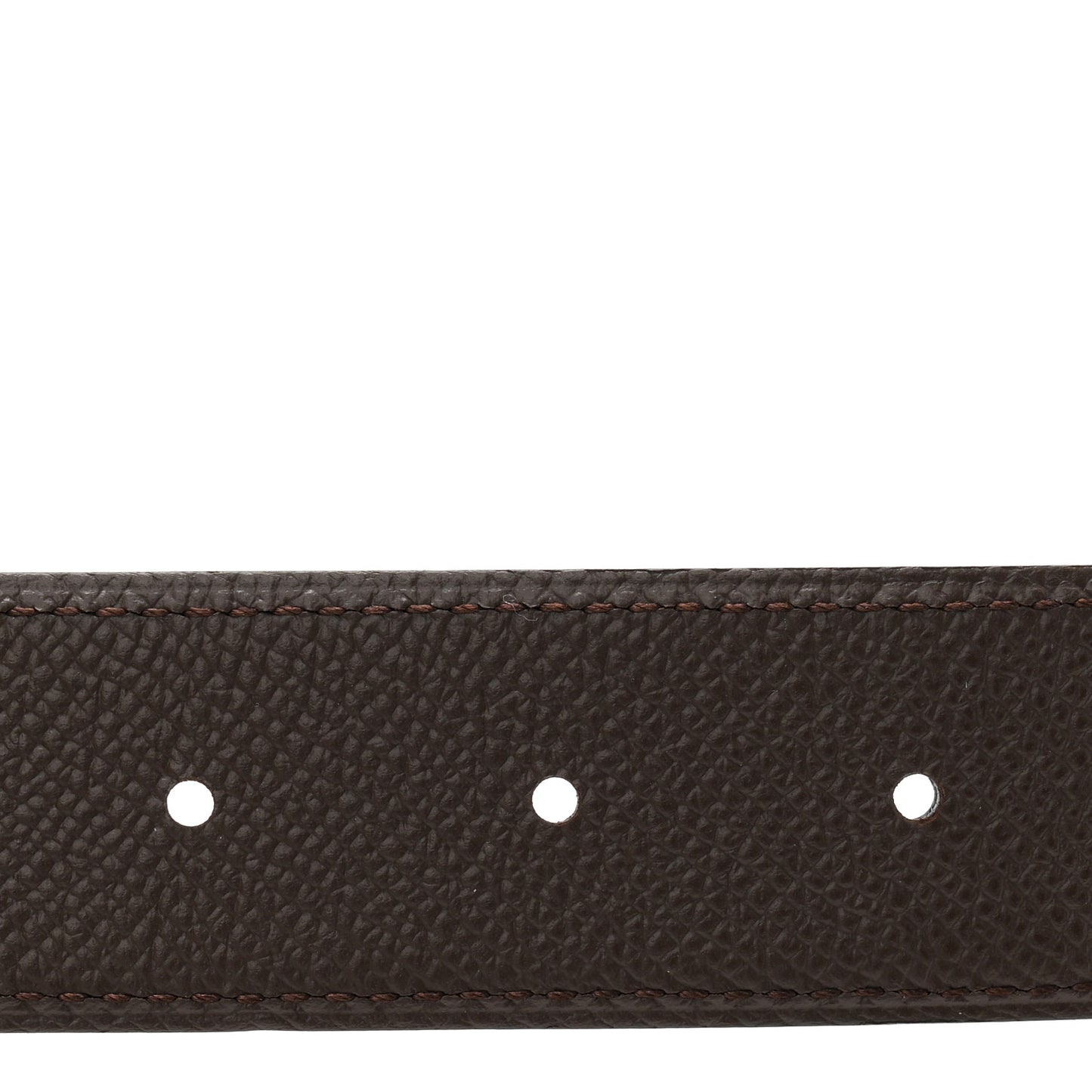Epsom Swift 32mm H Belt 80 Chocolate Black