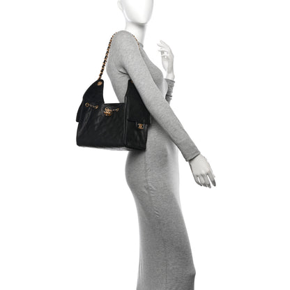 Chanel Caviar Quilted Small Chanel 25 Handbag Black 2 of 11