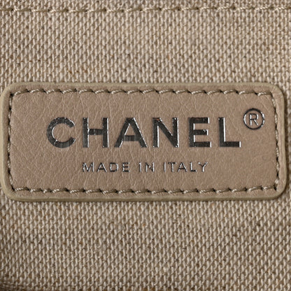 Chanel Mixed Fibers Small Deauville Tote Black 6 of 11