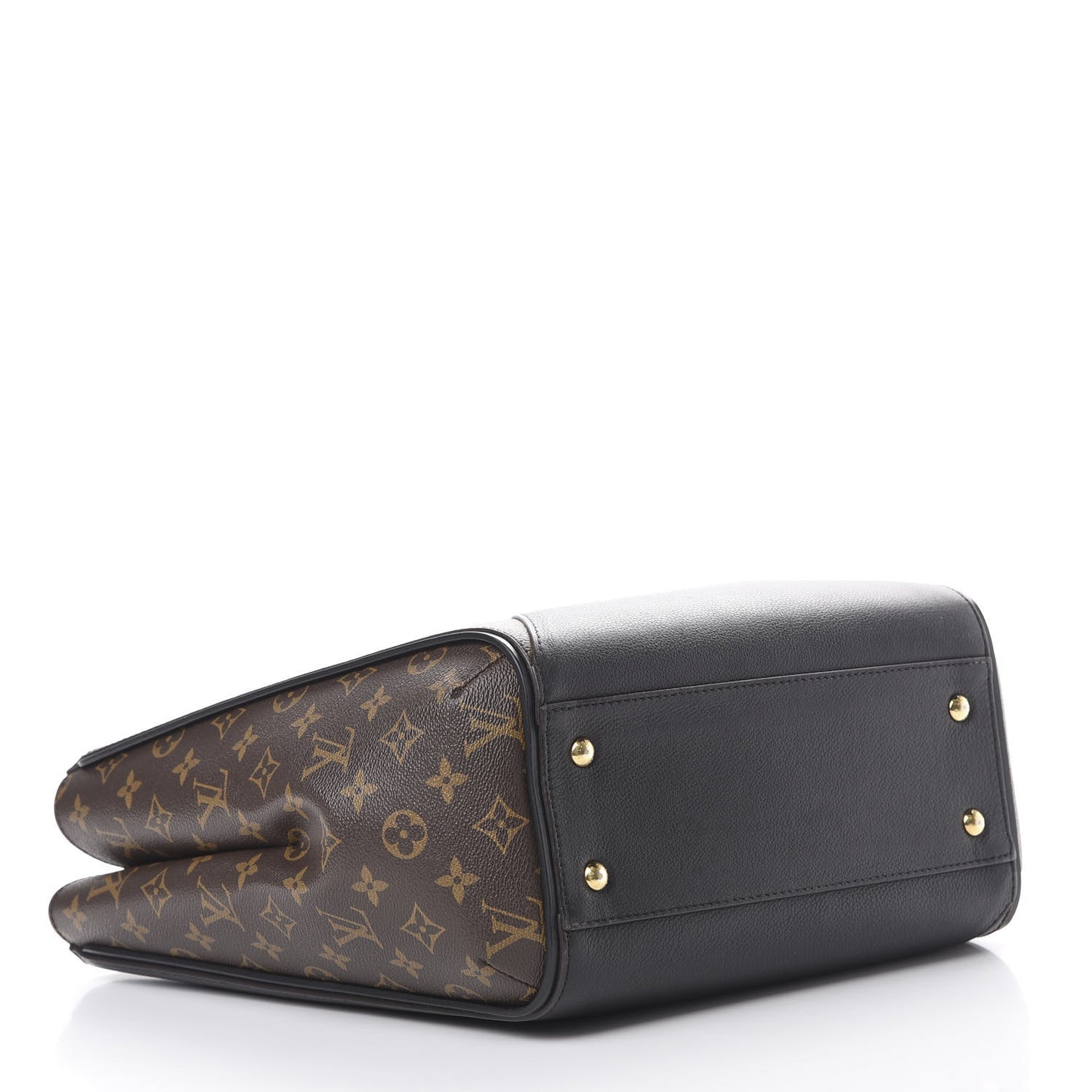 Calfskin Monogram Kimono Tote Black