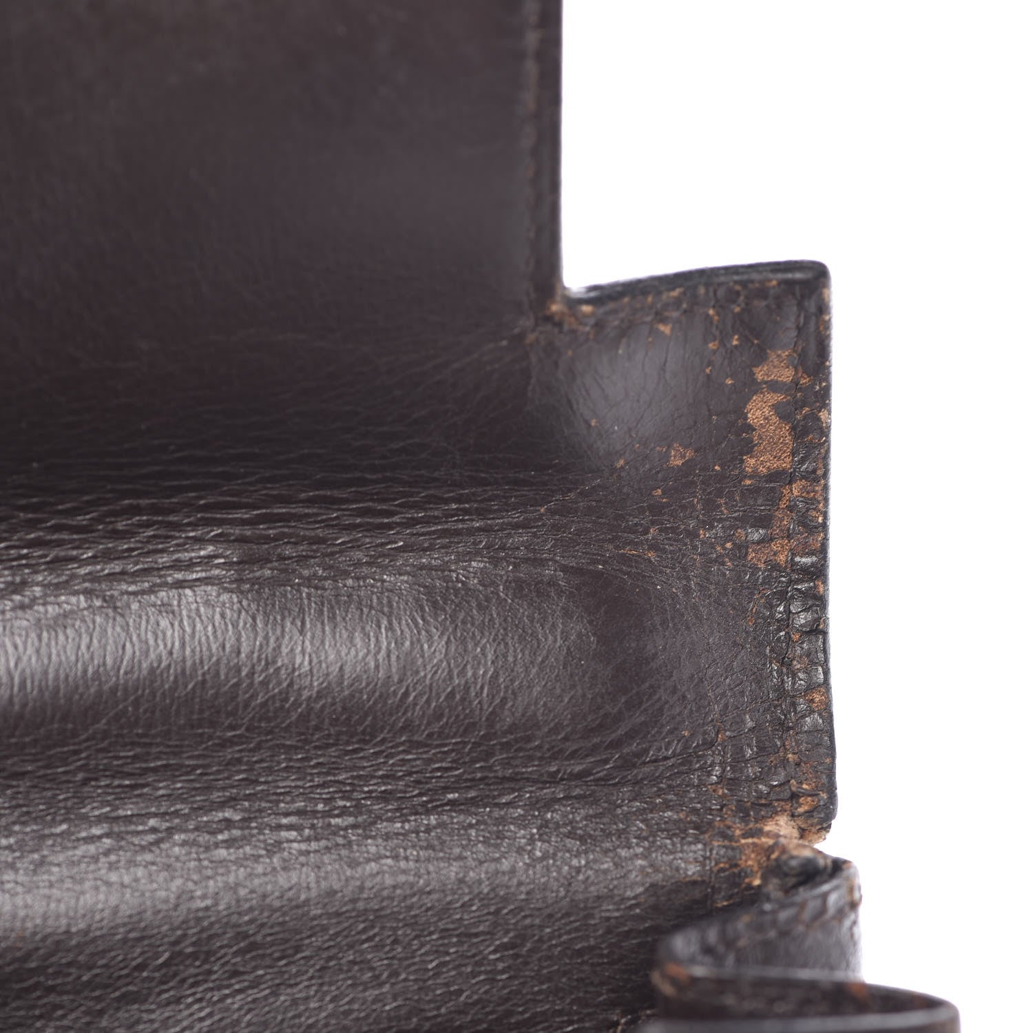 Hermes Box Kelly Retourne 28 Chocolate 24 of 45