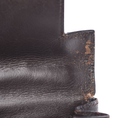 Hermes Box Kelly Retourne 28 Chocolate 24 of 45